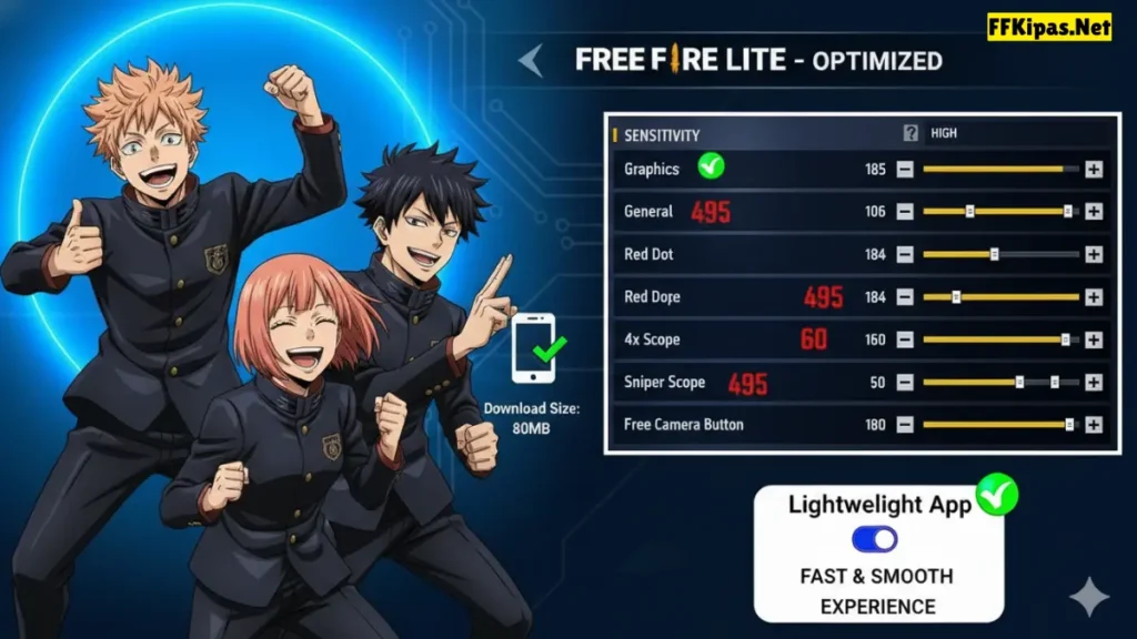 Key Features Of FF Kipas Beta VIP Proxy Server