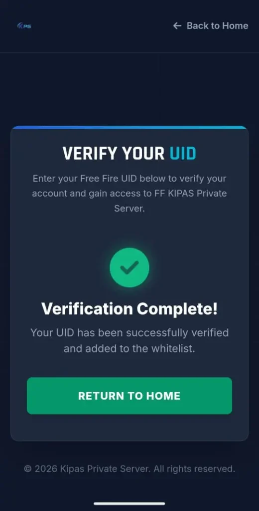 Step-by-step Guide To Instantly Verify FF Kipas My ID & Unlock Unlimited Rewards